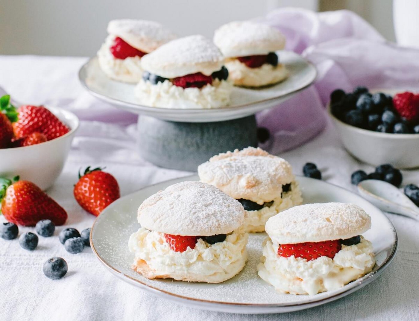 Rezept: Merinque-Beeren-Törtchen