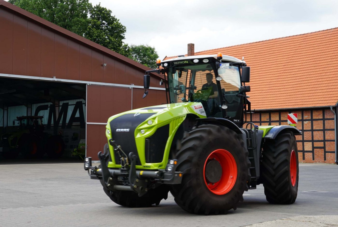 Eine blitzend-neue Claas-Innovation. (Bild mr)