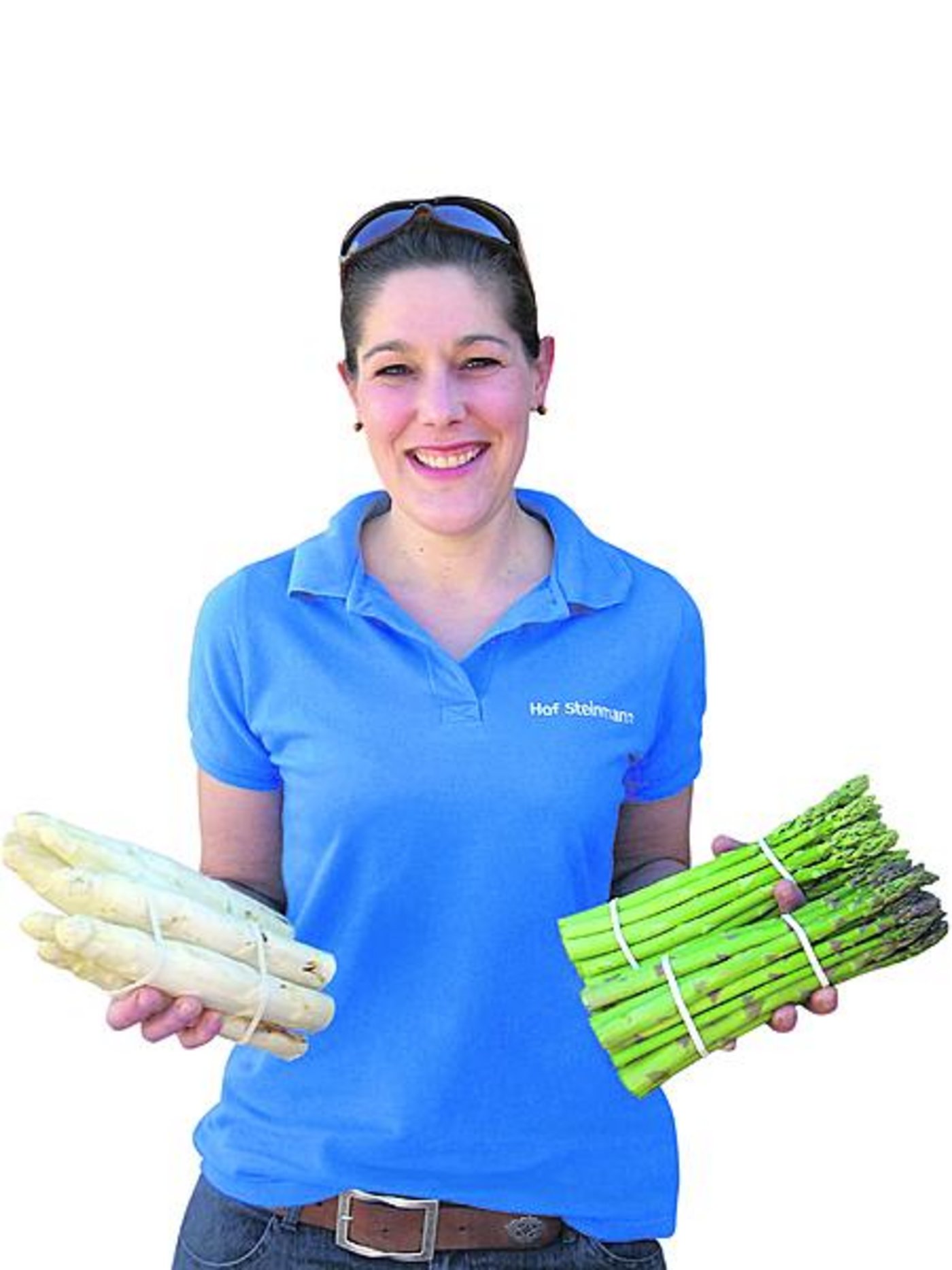 Für Nadine Steinmann ist insbesondere die Spargelsaison eine arbeitsintensive, aber auch abwechslungsreiche Zeit im Jahr. (Bild Isabelle Schwander)