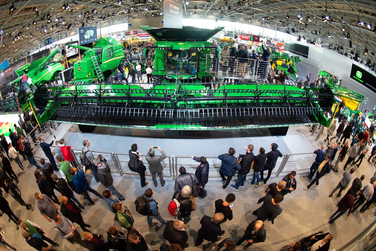 Grosse Messe und grosse Maschinen: Agritechnica 2019. (DLG/S. Pförtner)