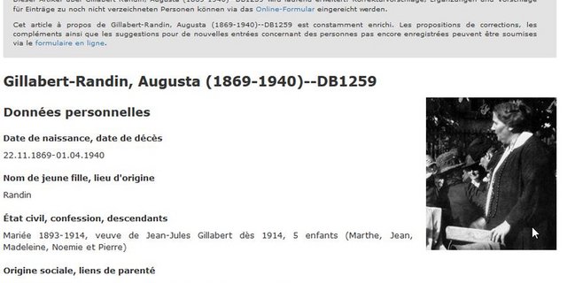 Kleiner Einblick in das neue Das Online-Portal. (Bild histoirerurale.ch)