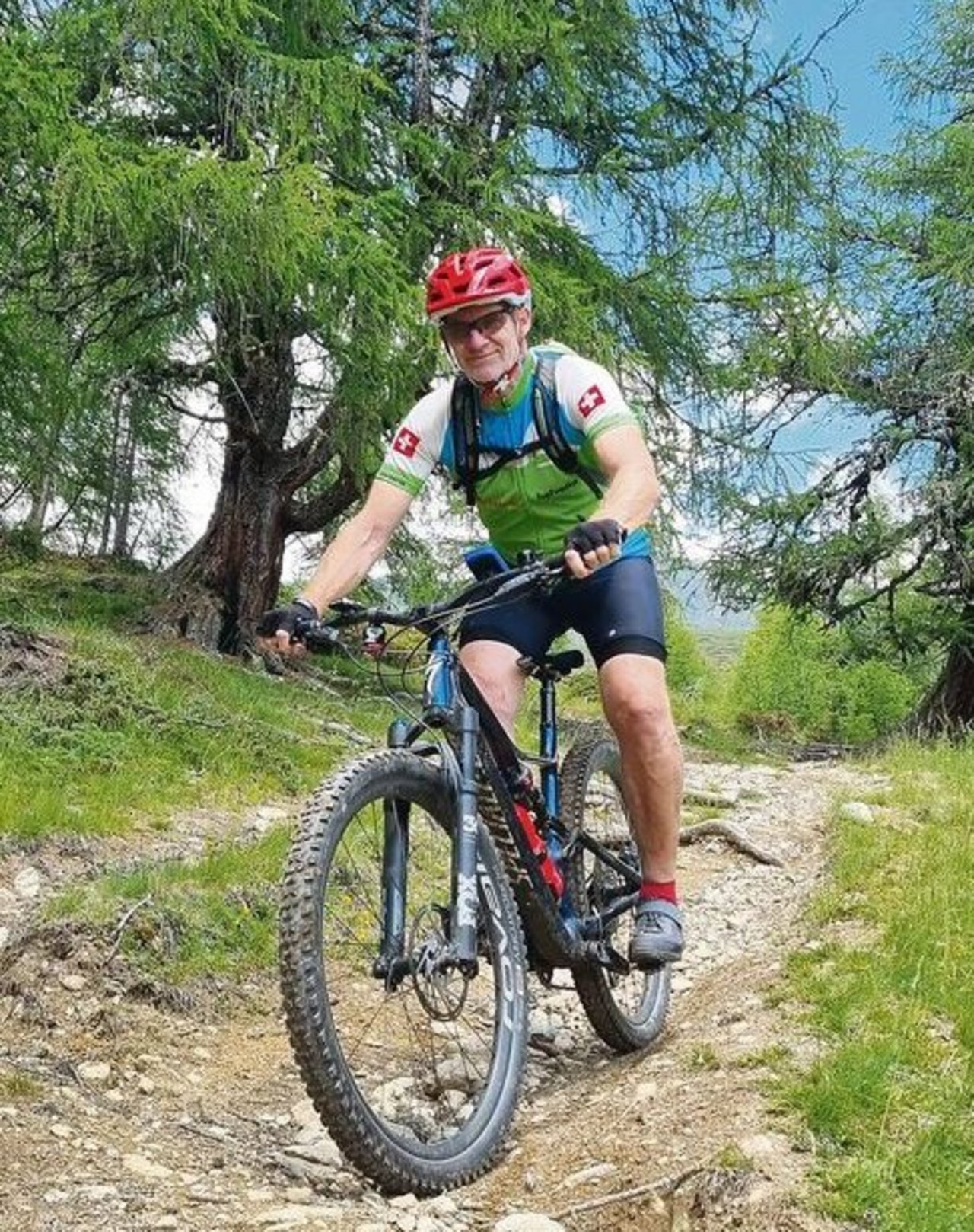 Das Mountainbiken ist für Peppino Beffa ein wichtiger Ausgleich zum Politikalltag. 