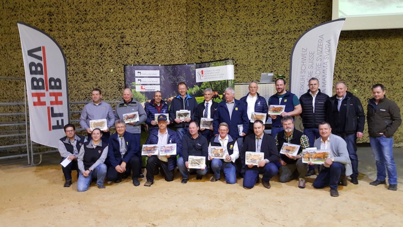 Auch die Stierenzüchter von Swissgenetics wurden geehrt. (Bilder zVg)