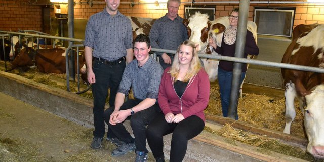 Die Viehzucht liegt der Familie Kohler im Blut. (Bild Peter Fankhauser)