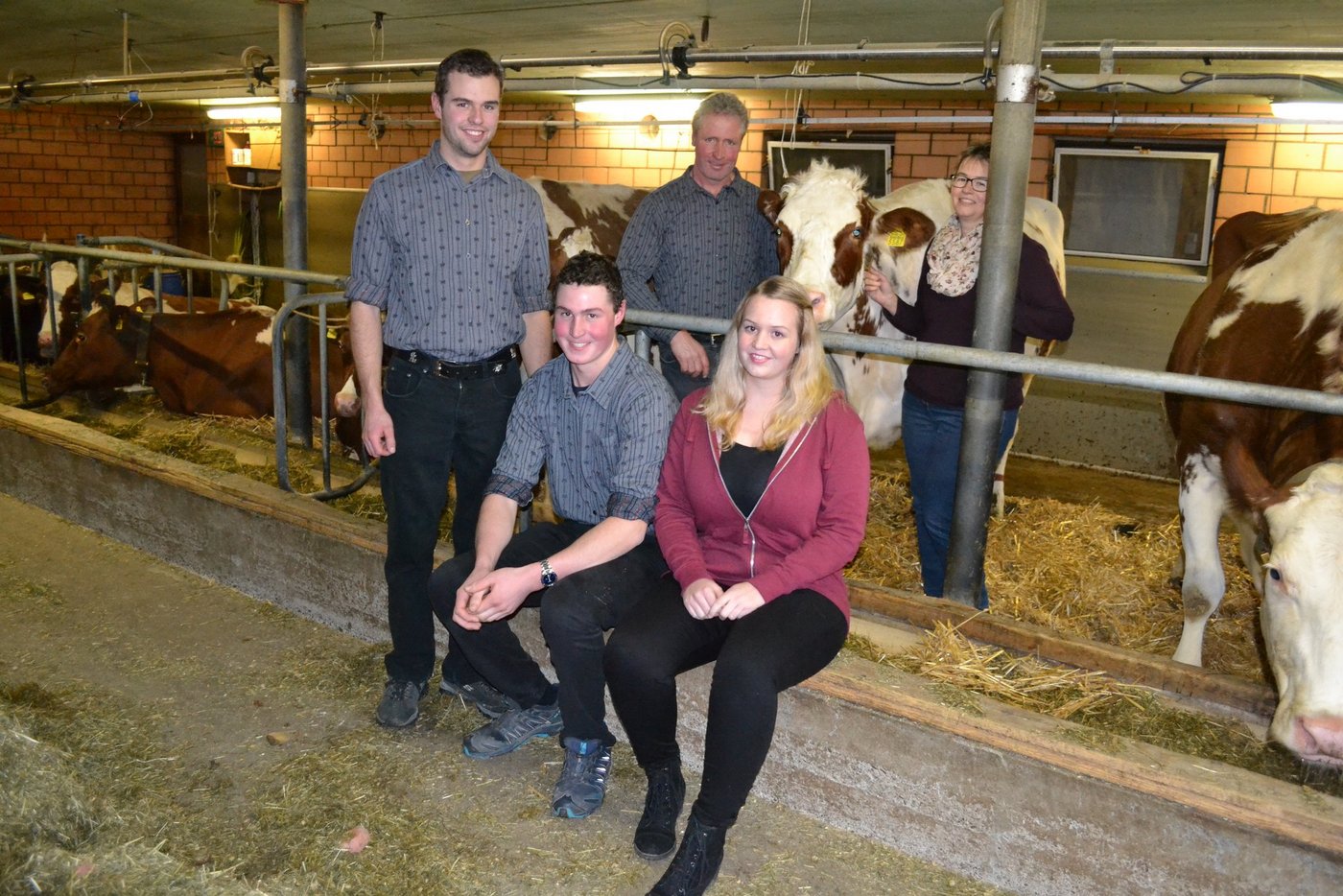 Die Viehzucht liegt der Familie Kohler im Blut. (Bild Peter Fankhauser)