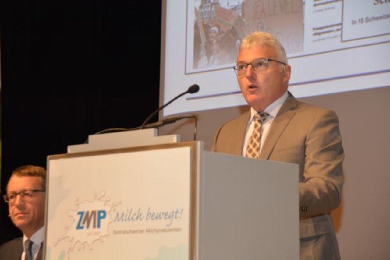 ZMP Präsident Thomas Oehen (r.) mit Geschäftsführer Pirmin Furrer