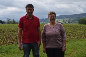 Daniel Vetterli und Maja Grunder sehen in einem Co-Präsidium viele Vorteile. (Bild sgi)