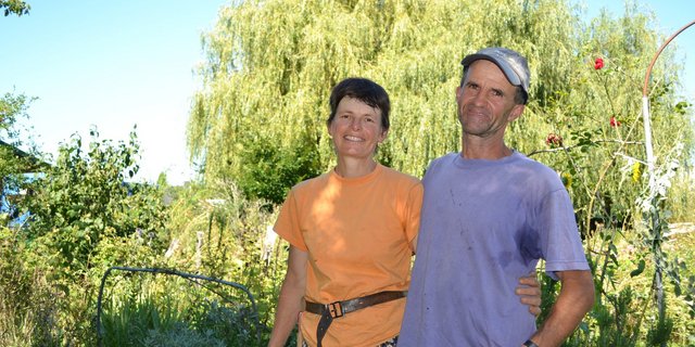 Auf dem Eulenhof lassen Edi Hilpert und seine Frau Käthi viele Elemente der Permakultur in ihren Obst- und Gemüsebau einfliessen. (Bilder Lisa McKenna)