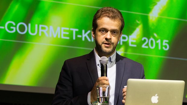 Daniel Bärtschi Geschäftsführer der Bio Suisse bei der Preisverleihung (Bild zVg)