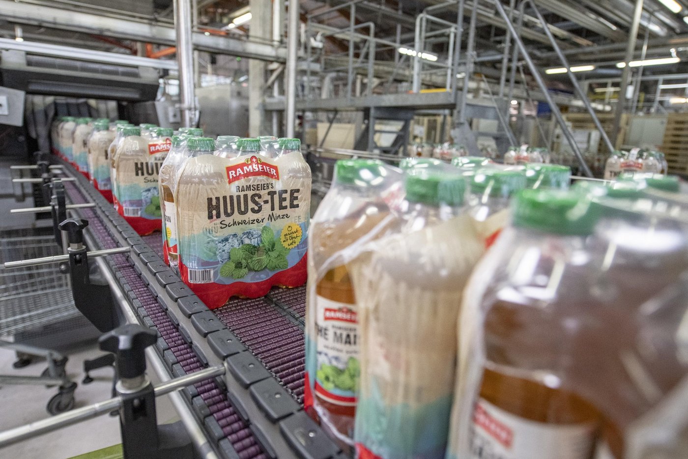 Der Huus-Tee war 2020 bei den Konsumenten besonders beliebt. (Bild Keystone/Urs Flüeler)