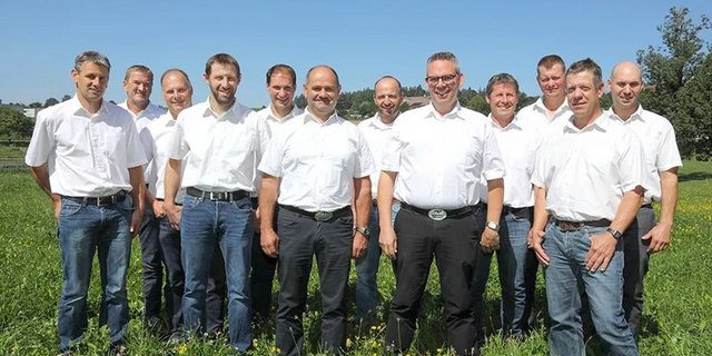 Der Vorstand bleibt fast derselbe: Für den Kreis 1 (VD-VS-GE) kommt neu Nicolas Jotterand. (Bild Holstein Switzerland)