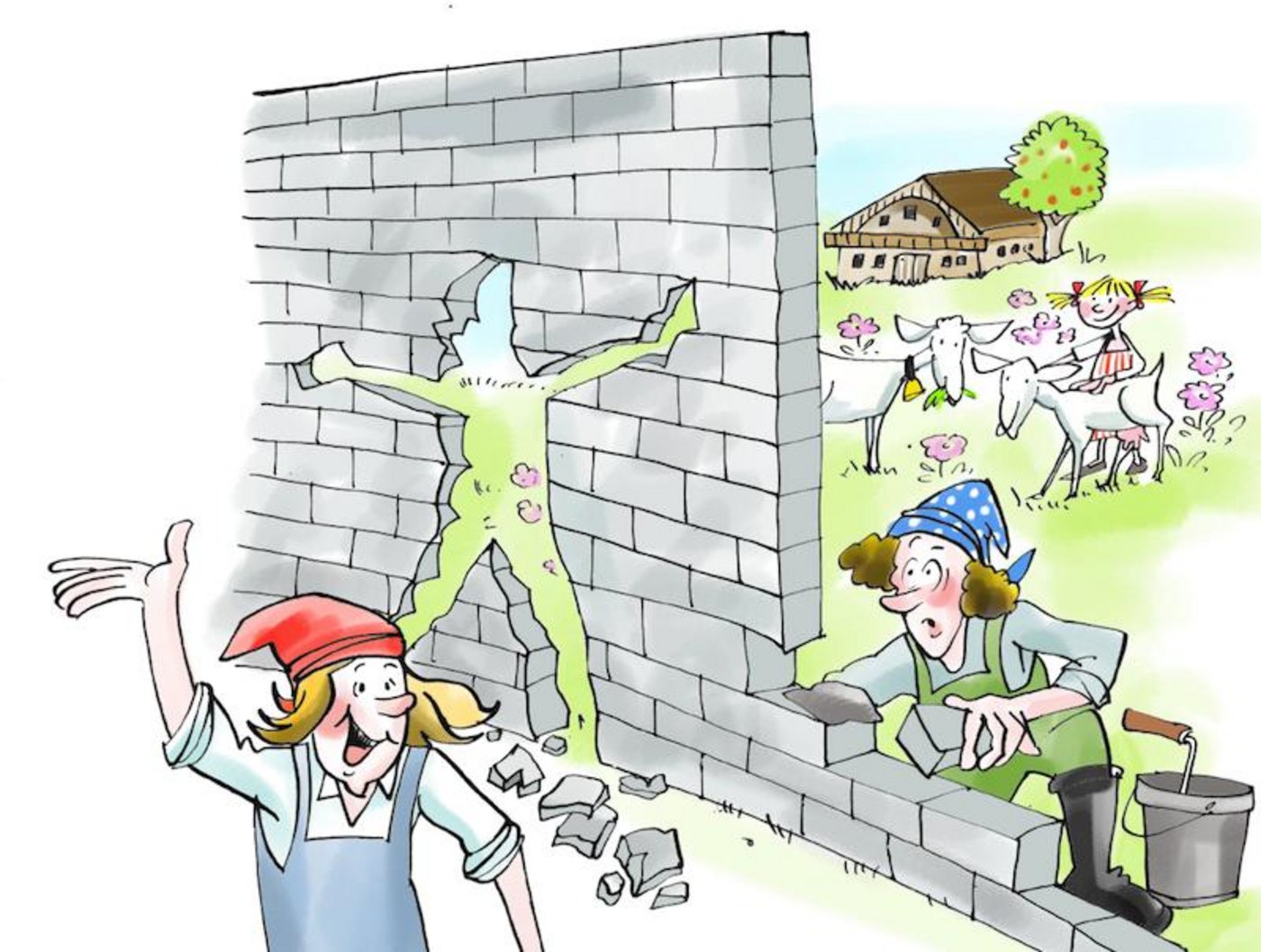 Am Tag der Bäuerin werden Grenzen überwunden. (Grafik zVg)