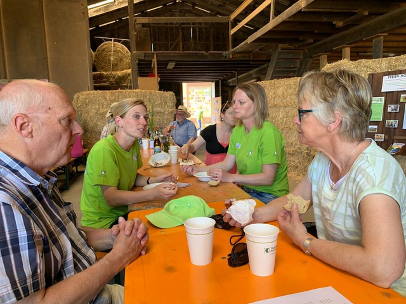 60 000 Besucherinnen und Besucher nutzten die Gelegenheit des nationalen Tages der offenen Hoftüren. (Bild SBV)