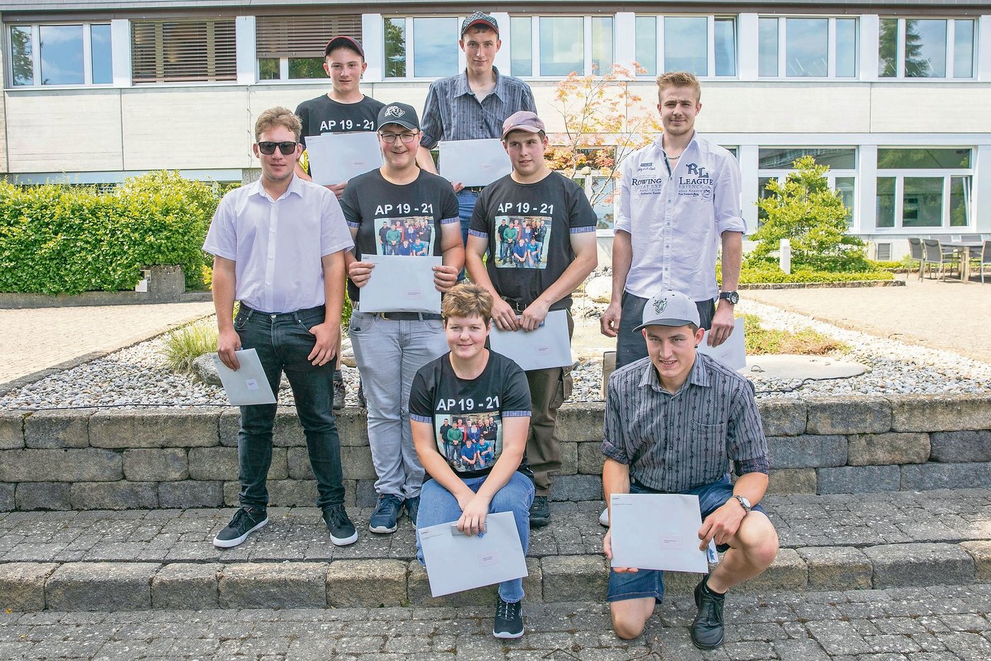 Eine Klasse mit gutem Teamgeist: Die Agrarpraktiker EBA.(Bild zVg)