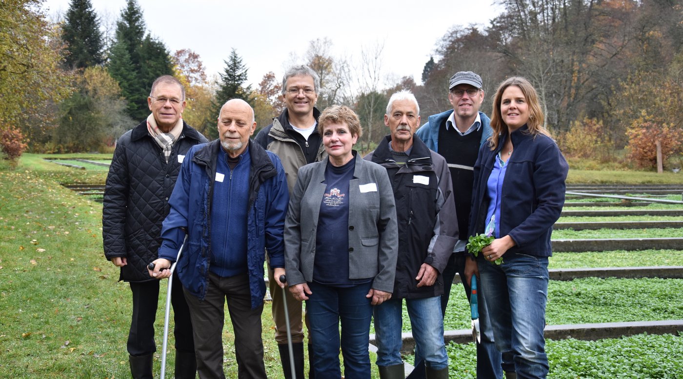 Die Mitglieder der Geschäftsführung und -leitung der BrunnBachKresse GmbH.