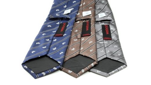 Die Krawatten aus Schweizer Seide kosten 150 Franken. (Bild: zVg)