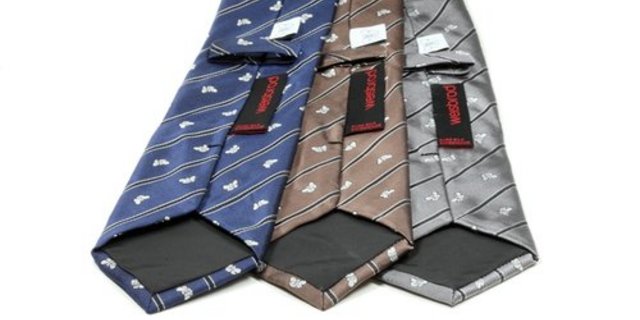 Die Krawatten aus Schweizer Seide kosten 150 Franken. (Bild: zVg)