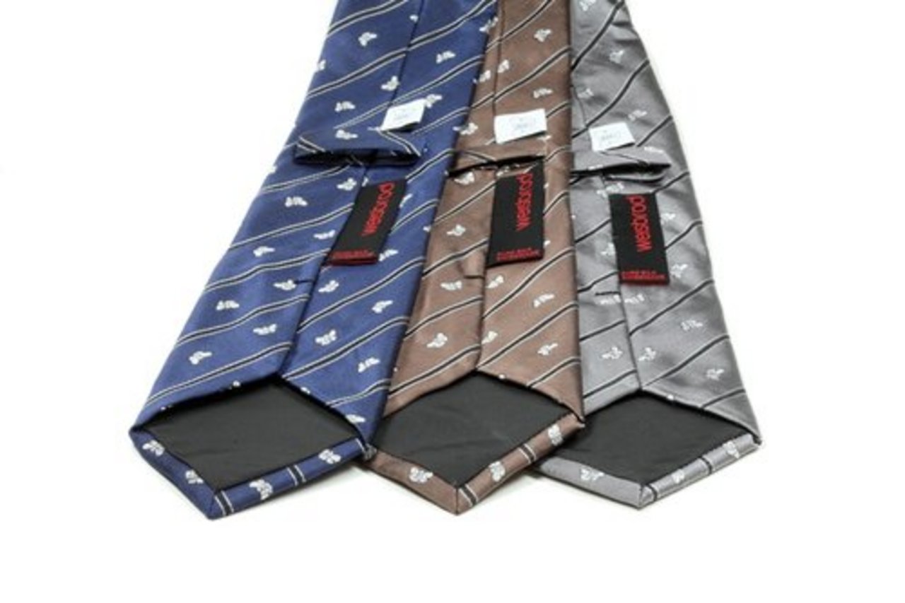 Die Krawatten aus Schweizer Seide kosten 150 Franken. (Bild: zVg)