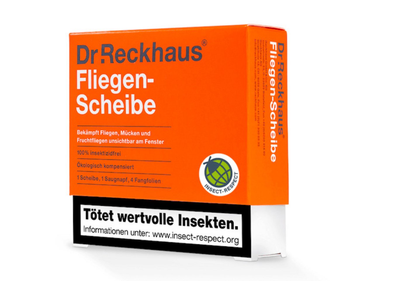 Alle Biozid-Produkte von Reckhaus tragen einen Warnhinweis und das Label "Insect respect". (Bild insect-respect.org)