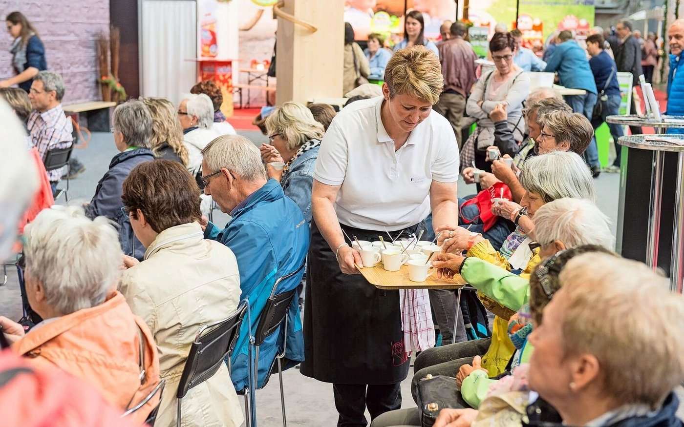 Wie an diesem Stand des Luzerner Bäuerinnen- und Bauernverbandes könnte es ab nächster Woche an der Luga oder BEA aussehen.