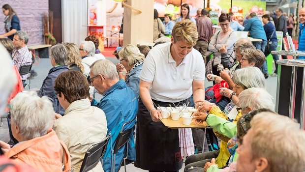 Wie an diesem Stand Wie an diesem Stand des Luzerner Bäuerinnen- und Bauernverbandes könnte es ab nächster Woche an der Luga oder BEA aussehen.