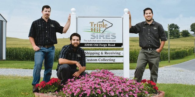 Das Bild haben uns die Gründer von Triple-Hil Sires zur Verfügung gestellt: Galen Weber, Jared Martin und Lowell Martin (v. l. n. r.).(Bilder zVg)