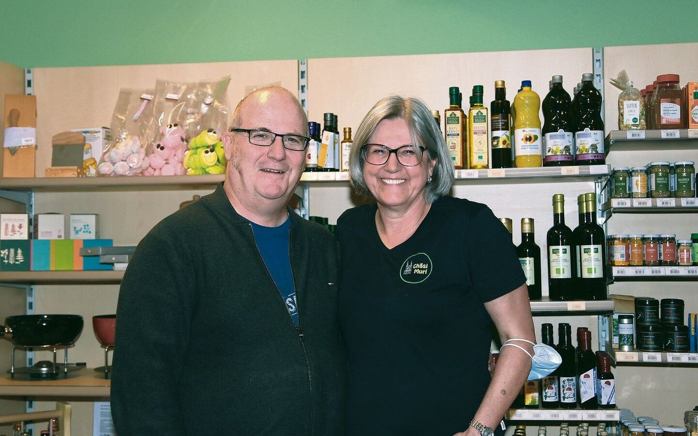 Andy und Désirée Kreuzer haben palmölhaltige Produkte aus der Chäsi Muri verbannt.