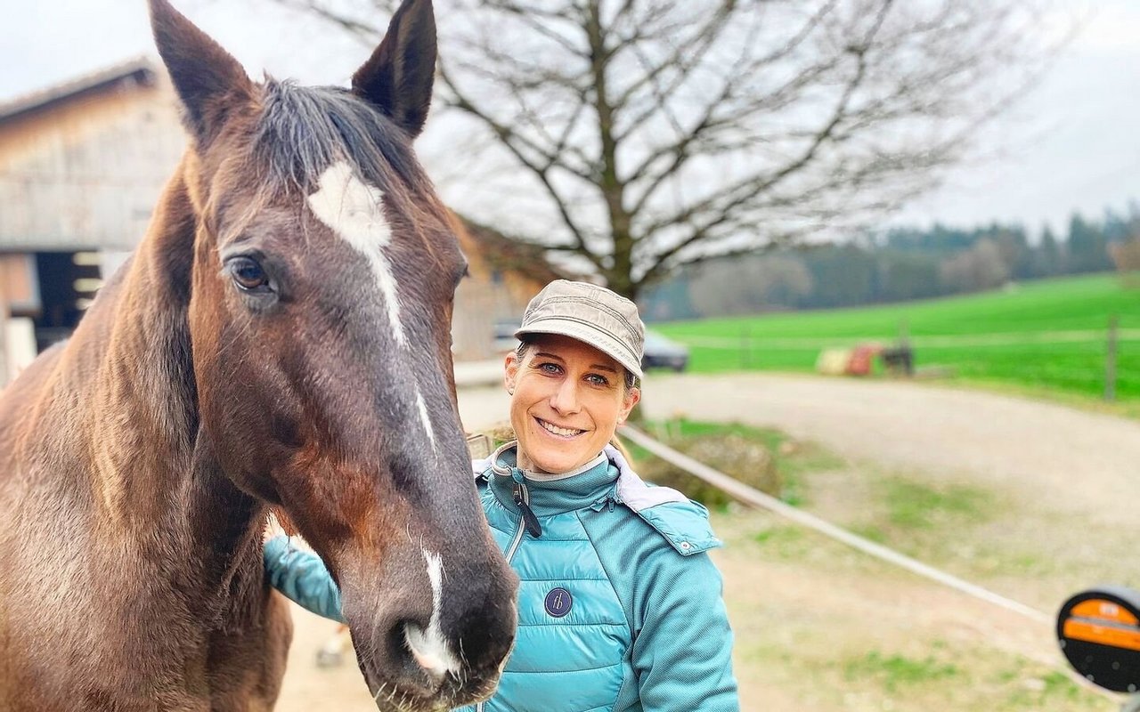 Dank der heute 19-jährigen Stute Alexia ist Katrin Hürlimann zum ersten Mal in Kontakt mit ihrem künftigen Ehemann gekommen.