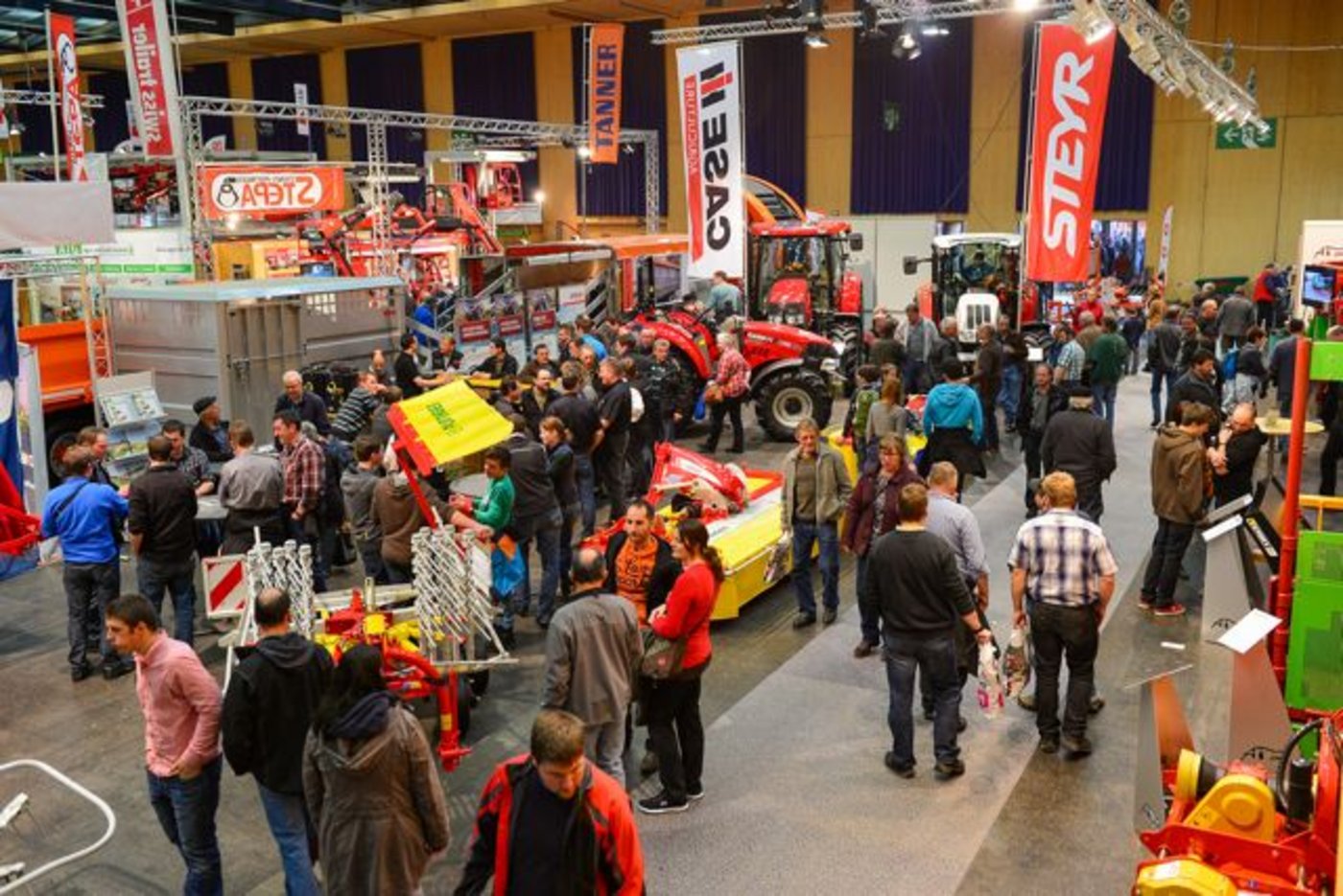 Gut gefüllte Hallen: Die Fachmesse lockte über 35'000 Besucher(innen) an. 