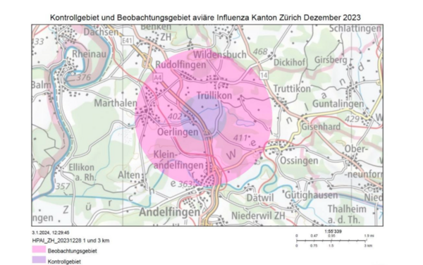 Wo Ist Die Vogelgrippe Aktuell 2024 www.bauernzeitung.ch