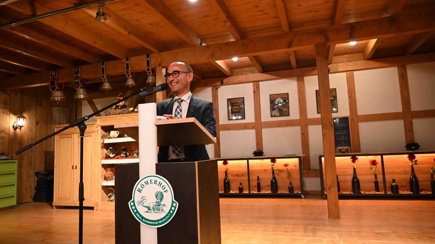 Inforama-Direktor Markus Wildisen war zum letzten Mal bei der BLS-Diplomfeier dabei. Nächstes Jahr, wenn dieser Anlass stattfinde, werde ihn wohl schon etwas Wehmut erfassen, verriet er der BauernZeitung. 