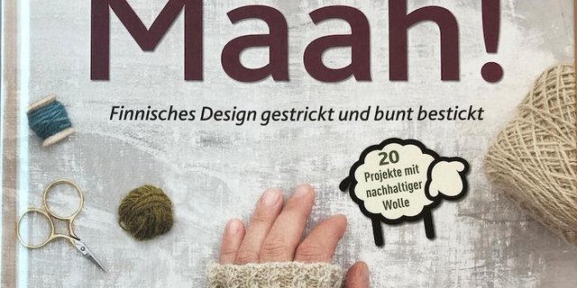 Im Buch «Määh!» werden Sticken und Stricken kreativ kombiniert. (Bild et)