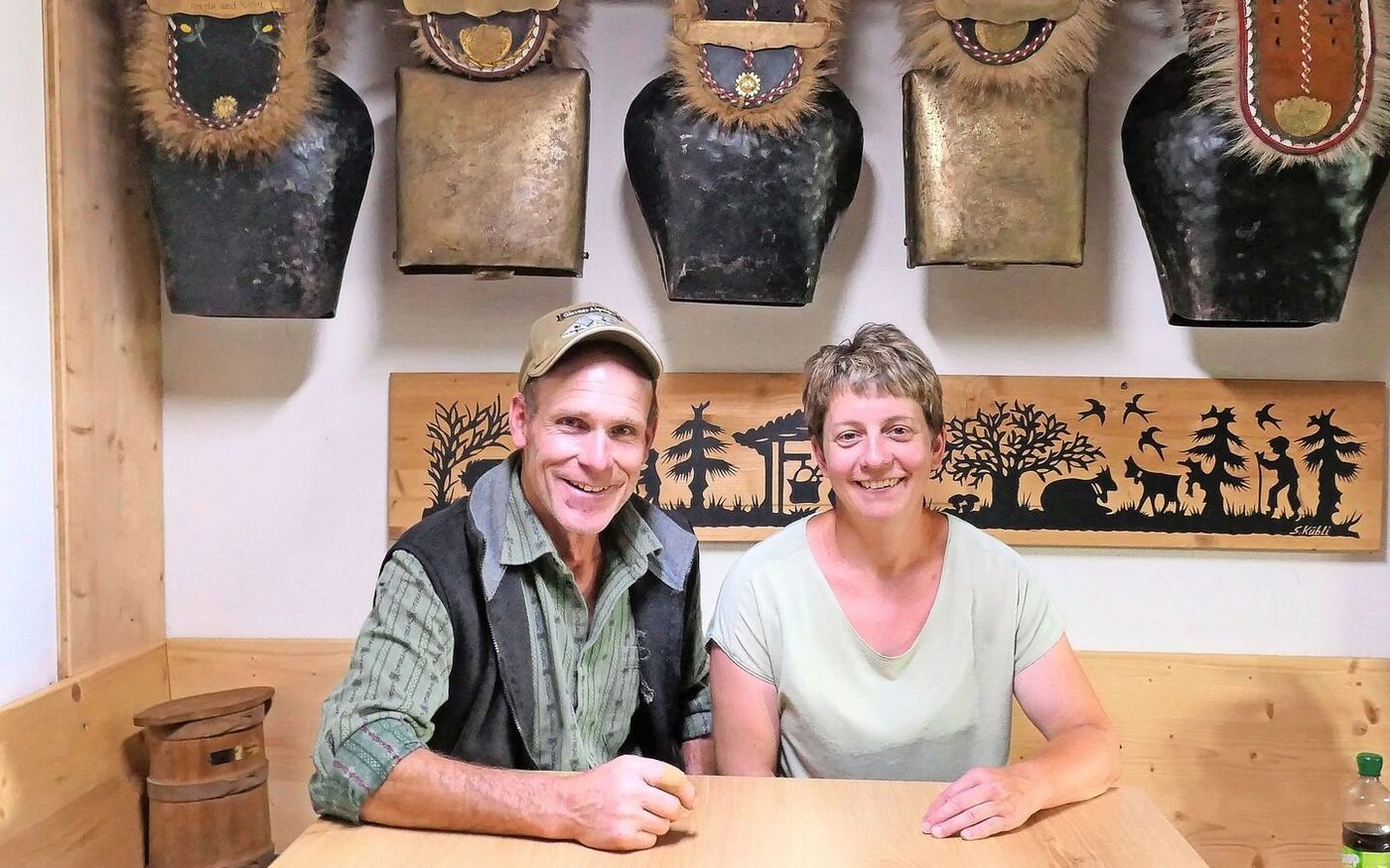 Myrtha und Siegfried Fischli haben sich vor rund 20 Jahren kennengelernt.