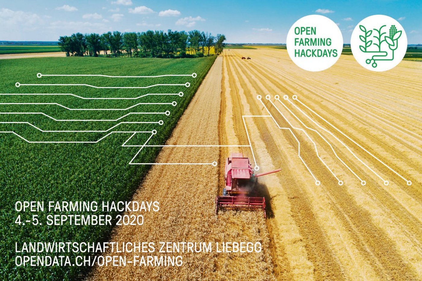 So werden die schweizweit ersten Hackdays an der Liebegg beworben. Angesprochen sind auch Bauern. (Bilder zVg)