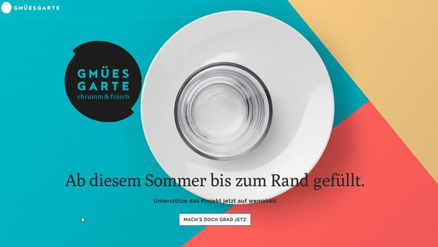 Nicht der Norm entsprechende Gemüse und Früchte sollen künftig im Berner "gmüesgarte" verkauft werden. (Screenshot www.gmueesgarte.ch)