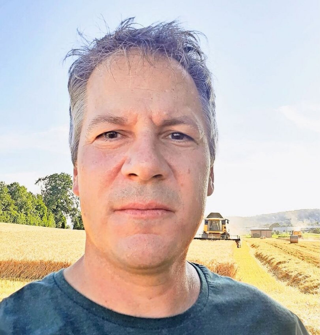 Marc Peter bewirtschaftet 42 ha offene Ackerfläche.