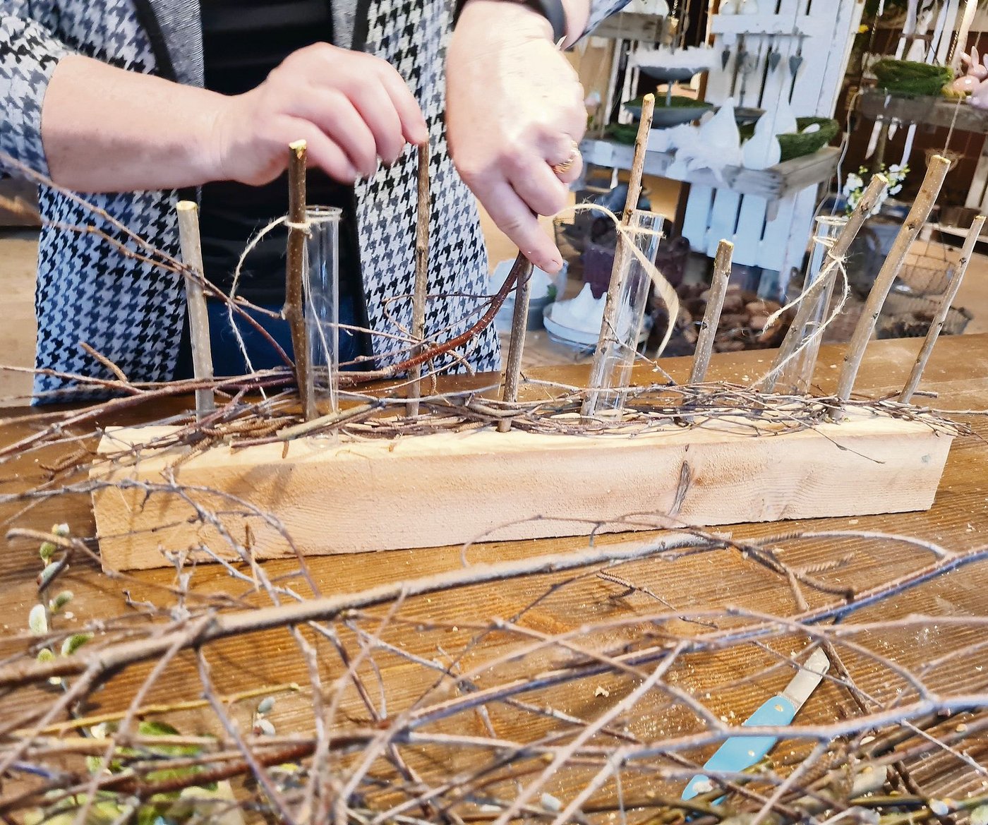 Immer abwechslungsweise von beiden Seiten starten.