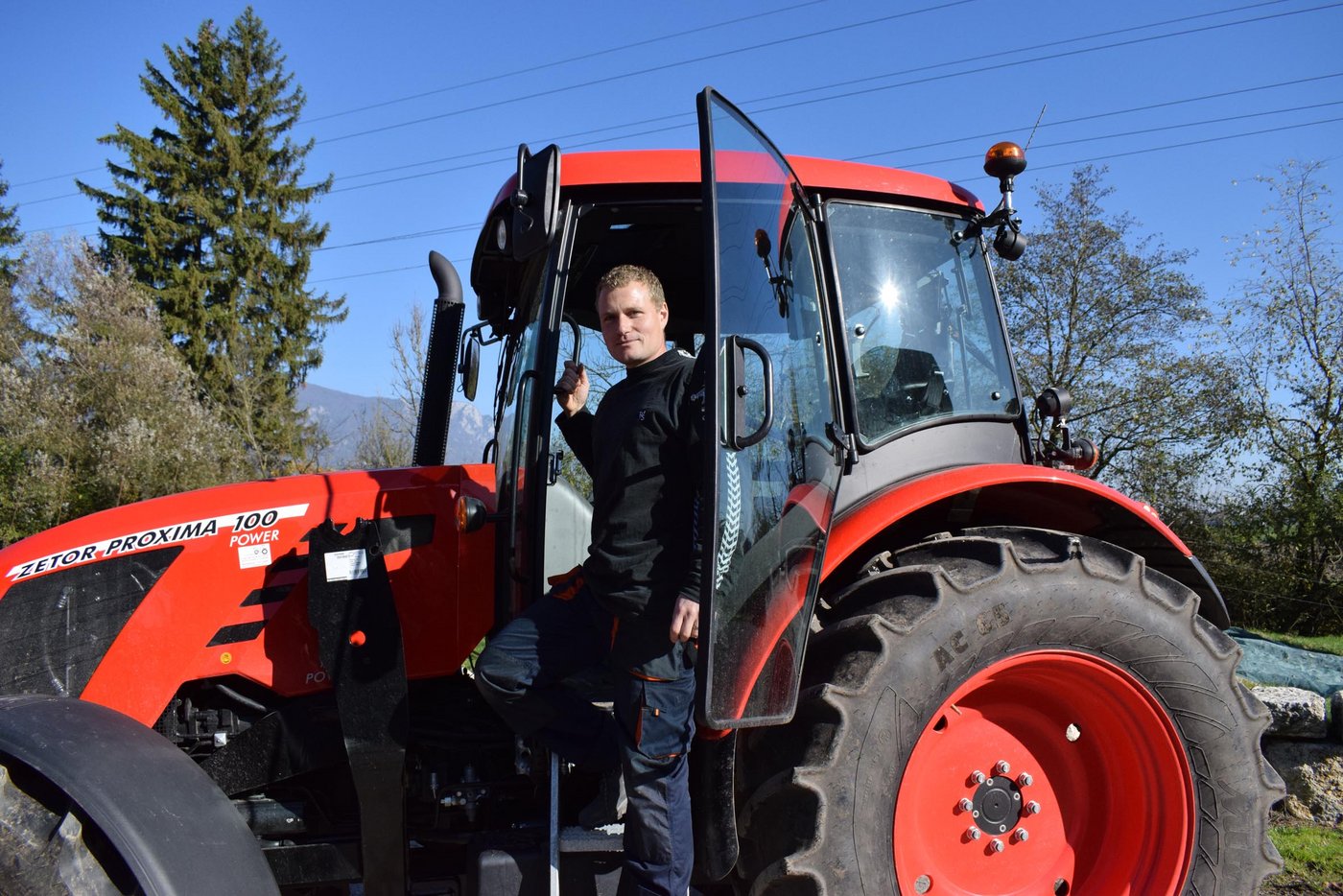 Hardwareplaner und Landwirt: David Lehmann. (Bild Lis Eymann)