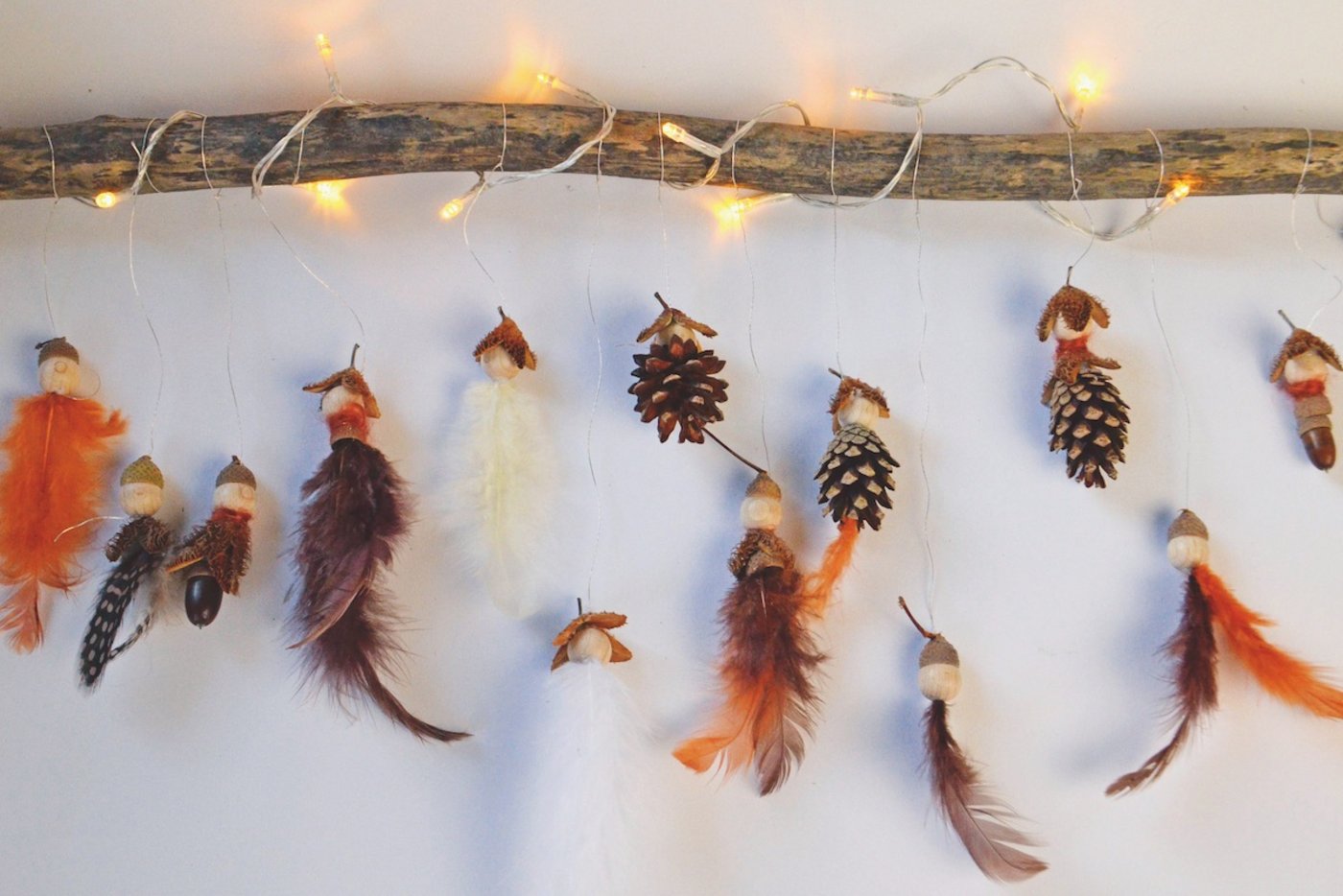 Basteln im Advent: Schutzengelchen