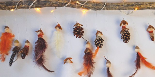 Basteln im Advent: Schutzengelchen