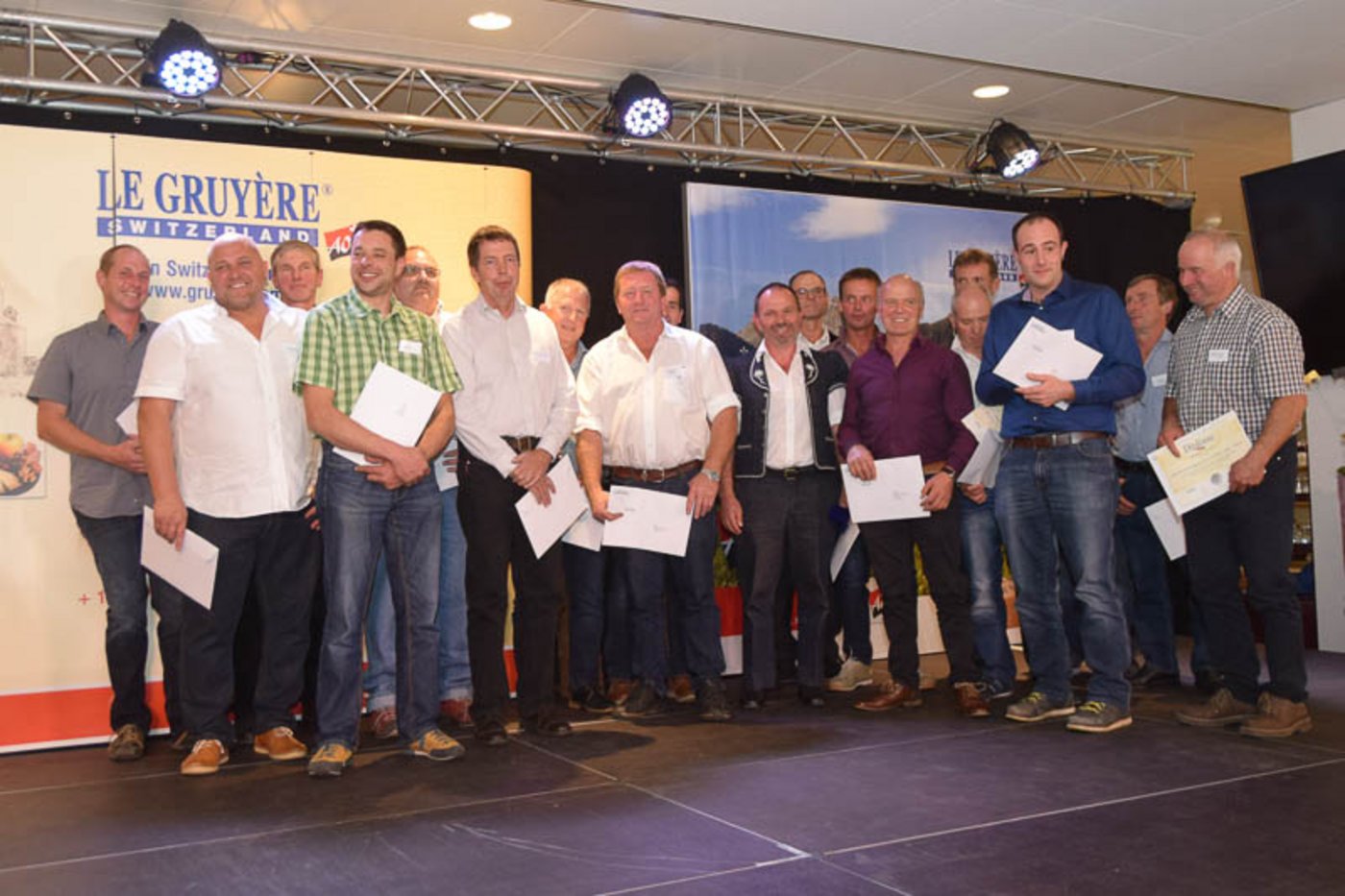 Für die Auszeichnung mit der Silbermedaille bedurfte es 19,29 Punkte. (Bilder Sabine Guex / L'Agri)