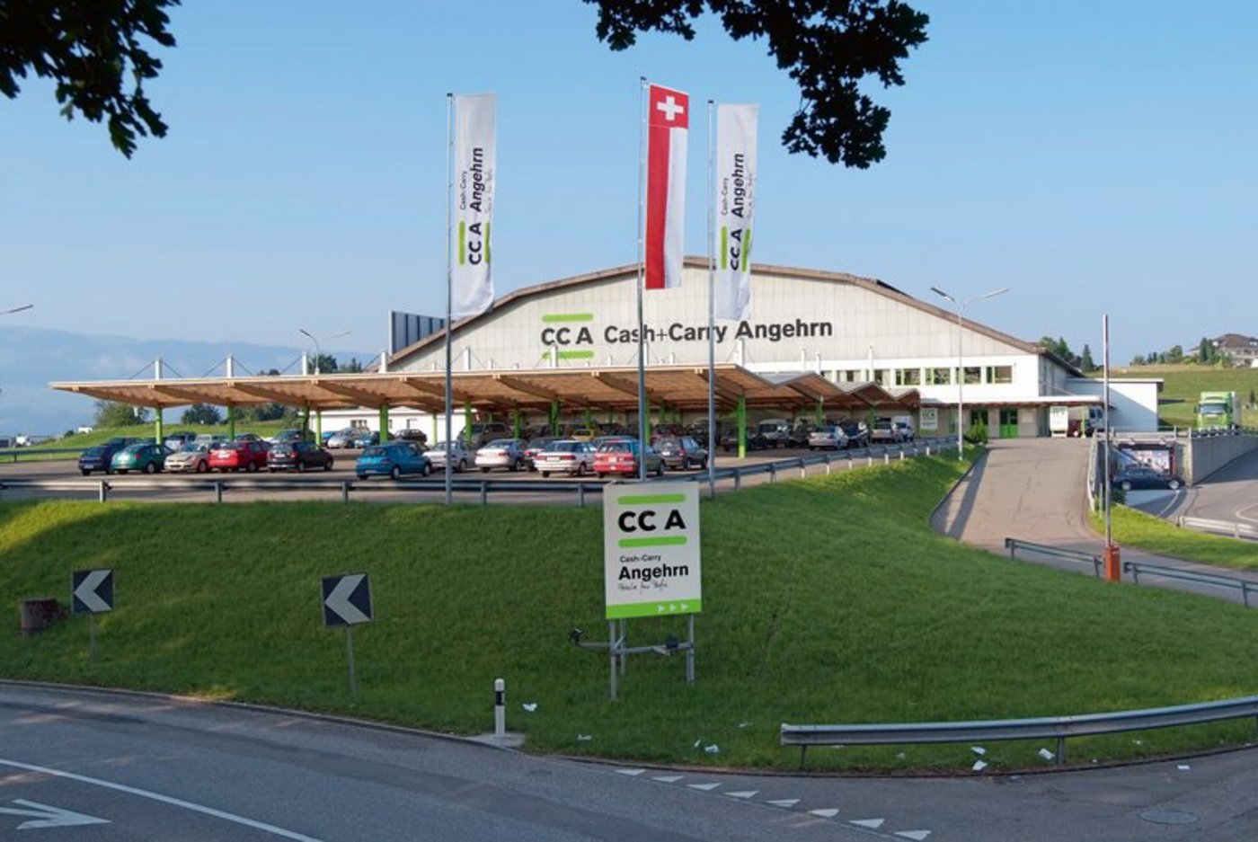 Eine Filiale von Cash+Carry Angehrn. (Bild Saviva AG)