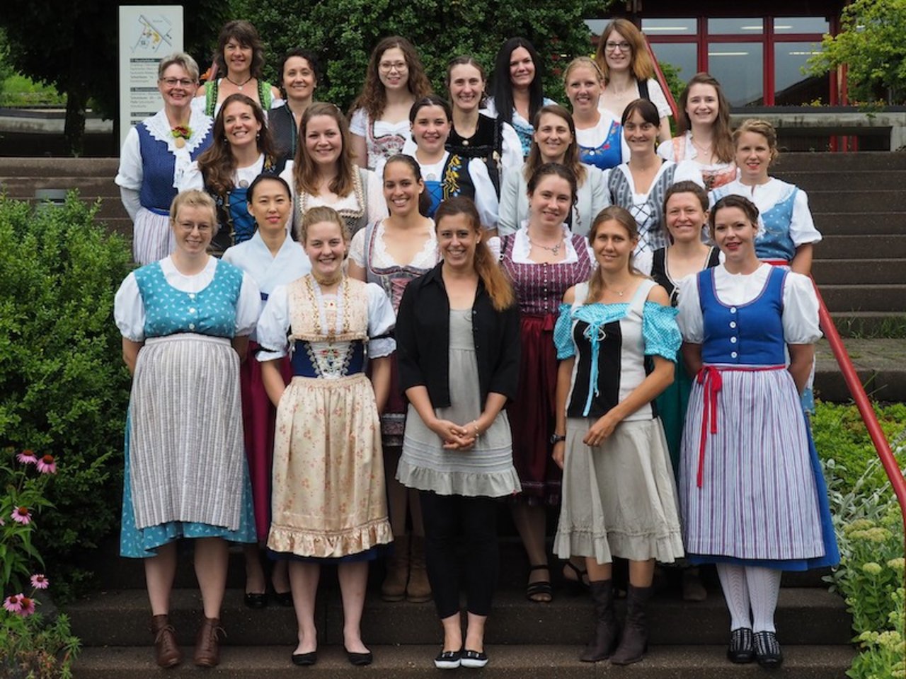 Die Absolventinnen des berufsbegleitenden Kurs 2019-2021 der Fachausbildung Bäuerin am Stickhof. (Bild Strickhof)