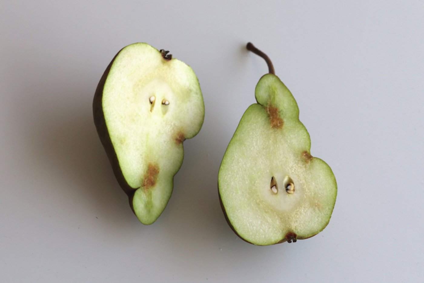 Die betroffenen Birnen können teilweise noch für Obstsaft genutzt werden.