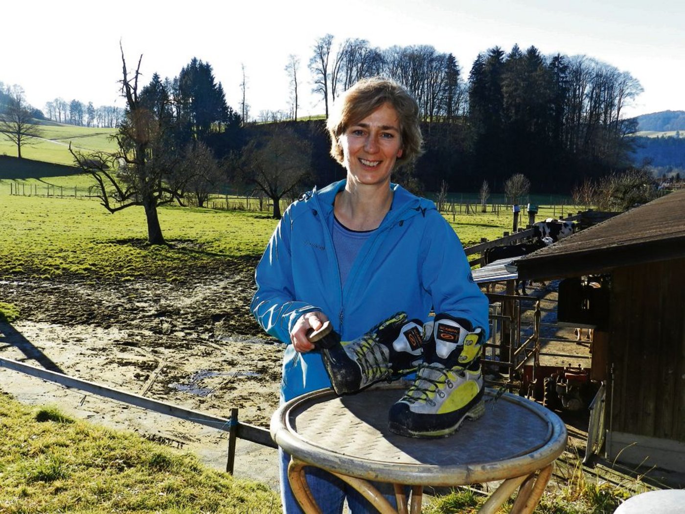 Christine Brügger-Hubschmid ist eine begeisterte Berggängerin. (Bild Barbara Heiniger)