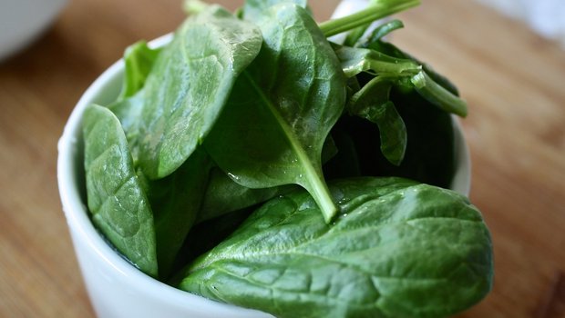 In der Küche ist Spinat vielseitig verwendbar. Der Frühlingsspinat, dessen Blätter fein und zart sind, eignet sich hervorragend für die Zubereitung von Salaten. (Bild pd) 