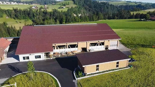 Der neue Milchviehstall wurde mit Investitionskrediten unterstützt, und der Betrieb ist Gastgeber der GV der Kreditkasse Luzern: Das Schintbühl im Ebnet bei Entlebuch. 
