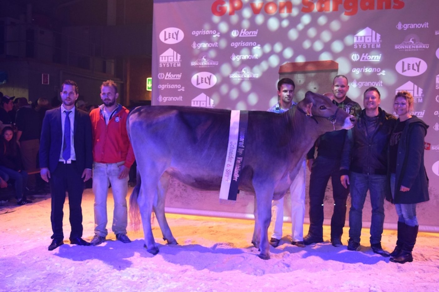 GoldHill Salomon Blexy ist die 18. Champion in Sargans. (Bilder Stefanie Giger)