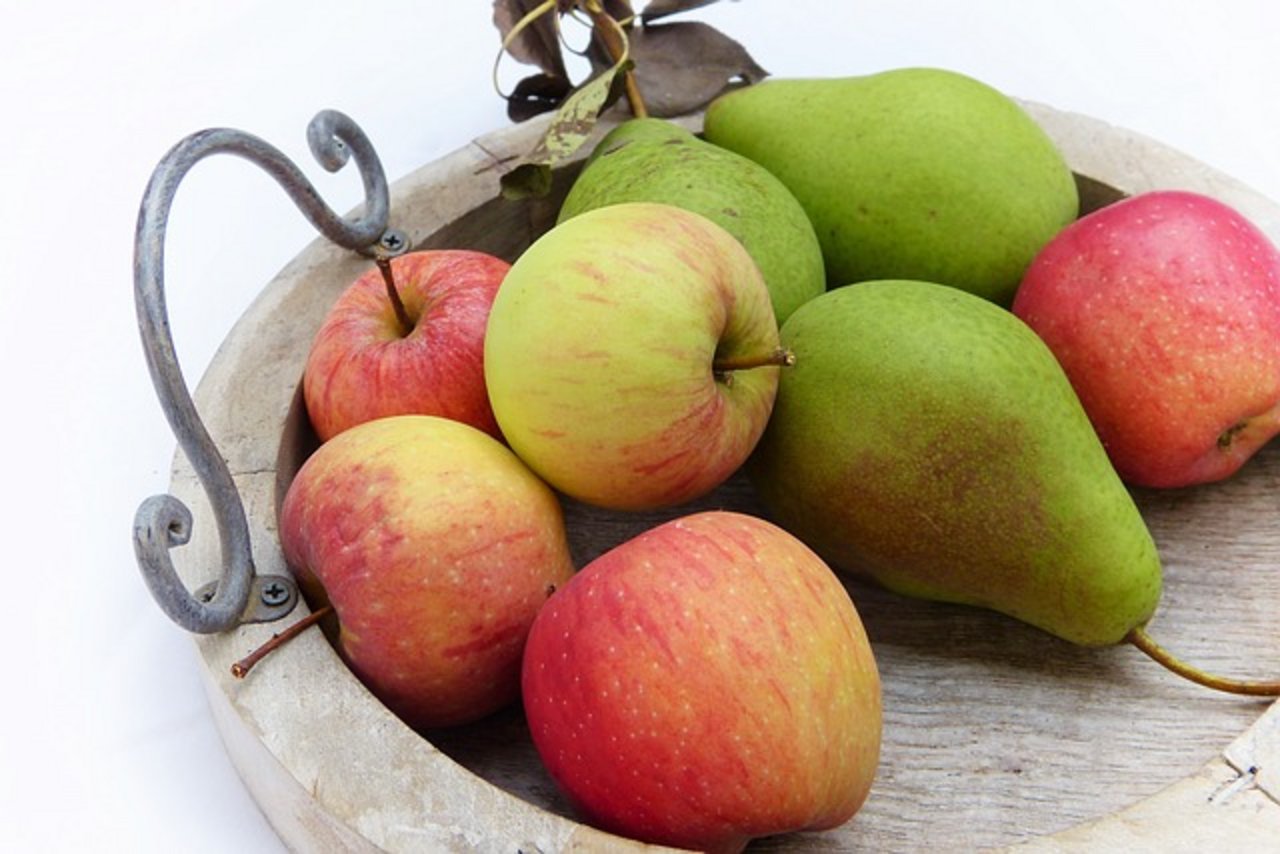 Glücklicherweise hat die Obsternte schon begonnen – Äpfel und Birnen wird man also voraussichtlich innerhalb des 30km-Radius finden. (Bild Pixabay)