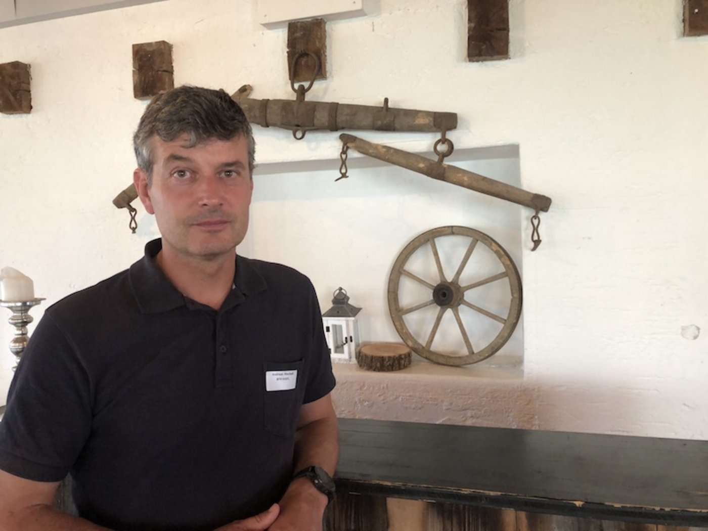 Andreas Hochuli, Hafl, ist Organisator der Tagung. Die Hafl stellte ihre E-Learning-Plattform  für die Ausbildung im Bereich Agrotourimus vor. Sie sollte ab Herbst online sein.